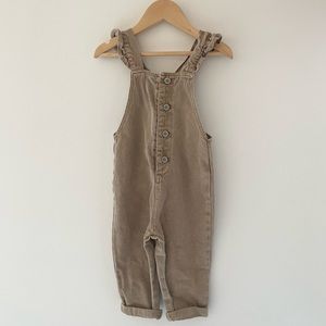 Zara soft denim jumpsuit. 12-18 months.